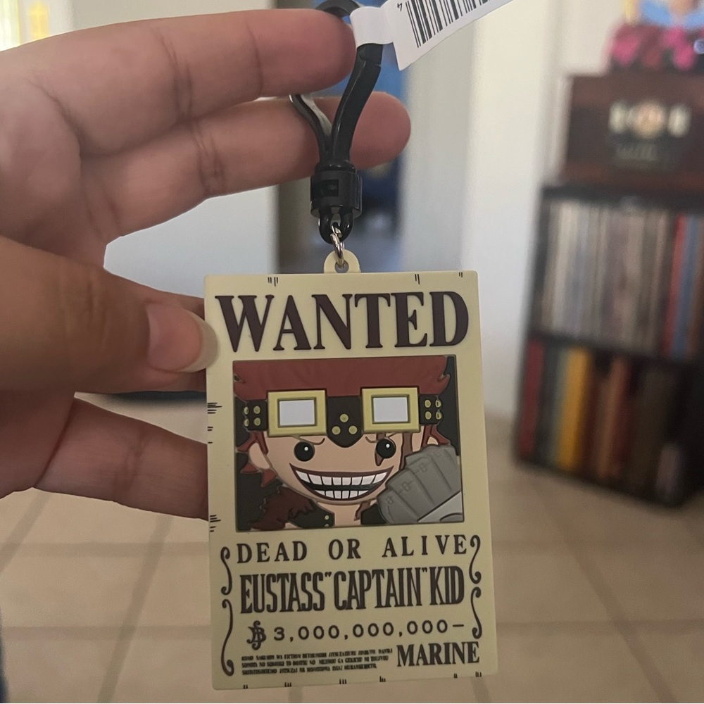 Eustass Captain Kid One Piece Keychain